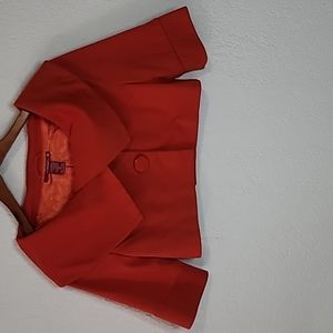 Grievergate Rust Color Short Over Coat Sz. M